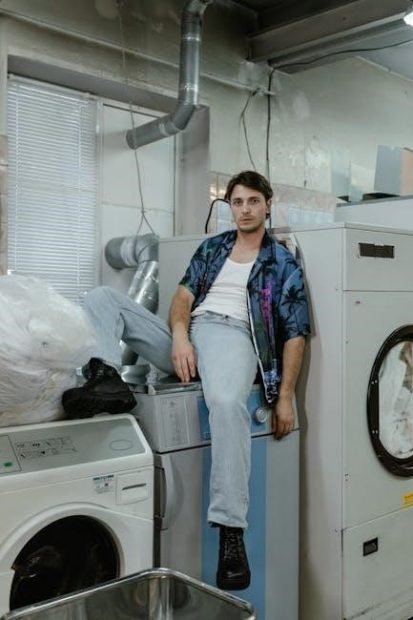 ge washer dryer manual